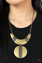 Load image into Gallery viewer, Metallic Enchantress Brass Necklace