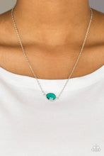 Load image into Gallery viewer, Fashionably Fantabulous Green Necklace