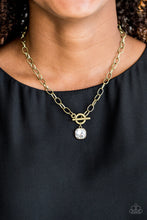 Load image into Gallery viewer, Dynamite Dazzle Brass Necklace