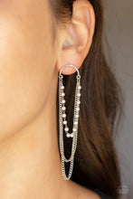 Load image into Gallery viewer, Vintage VIP White Earrings