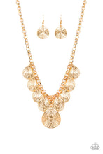 Load image into Gallery viewer, Texture Storm Gold Necklace