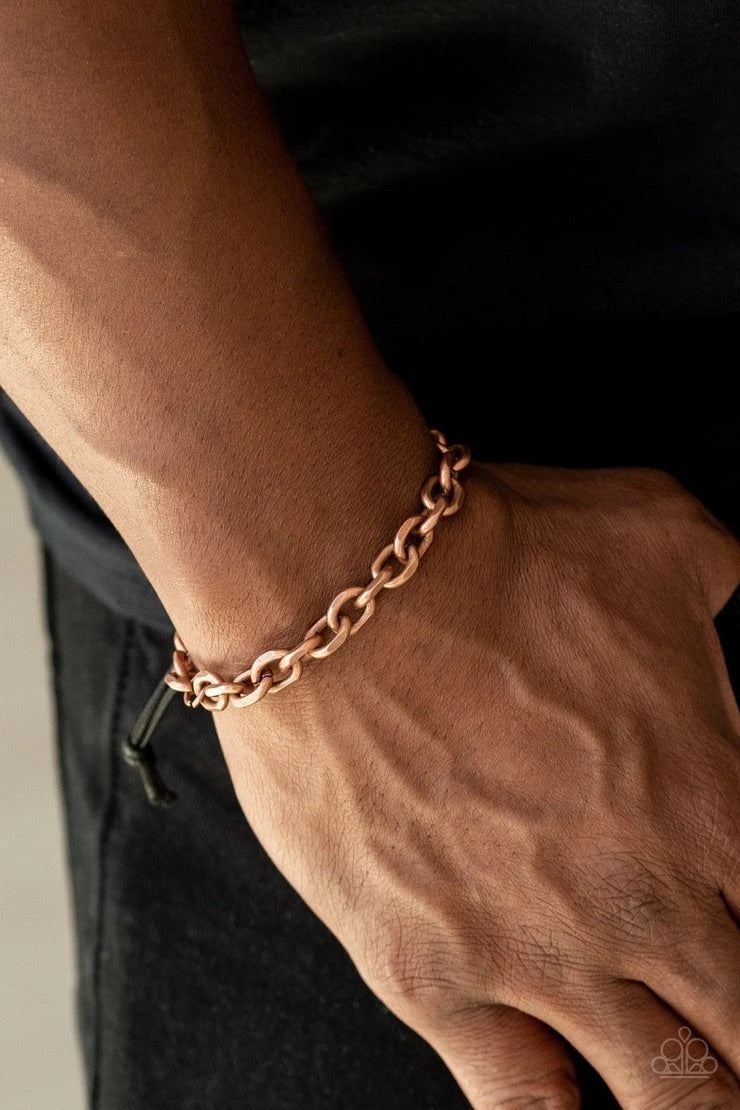 Rumble Copper Men’s Bracelet