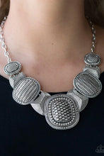 Load image into Gallery viewer, Prehistoric Powerhouse Silver Necklace