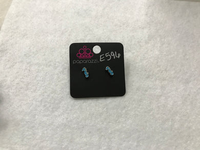 Starlet Shimmer Seahorse Post Earrings #596