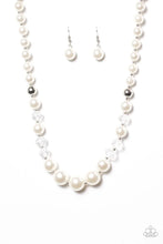 Load image into Gallery viewer, Glam Straight White Necklace