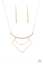 Load image into Gallery viewer, Egyptian Edge Gold Necklace