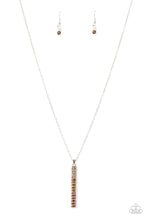 Load image into Gallery viewer, Tower of Transcendence Brown Necklace