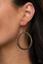 Load image into Gallery viewer, Rustic Society Copper Earrings