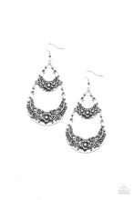 Load image into Gallery viewer, Springtime Gardens White Earrings