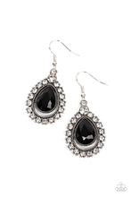 Load image into Gallery viewer, Divinely Duchess Black Earrings