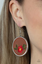 Load image into Gallery viewer, Prairie Patchwork Red Earrings