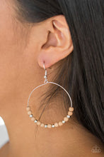 Load image into Gallery viewer, Stone Spa Brown Earrings