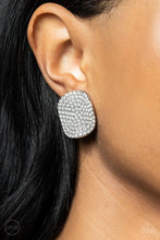 Load image into Gallery viewer, Lunch at the Louvre White Clip On Earrings