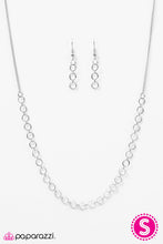 Load image into Gallery viewer, Steampunk Shimmer Silver Necklace