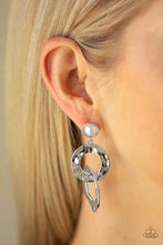 Load image into Gallery viewer, On Scene White Earrings