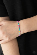 Load image into Gallery viewer, Camp Flower Power Purple Seed Bead Bracelet