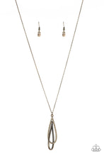 Load image into Gallery viewer, Step Into the Spotlight Brass Necklace