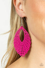 Load image into Gallery viewer, Tahiti Tankini Pink Wood Earings