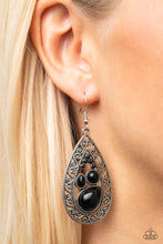 Load image into Gallery viewer, Nautical Daydream Black Earrings