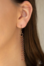 Load image into Gallery viewer, Victorian Valentine Copper Necklace