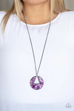 Load image into Gallery viewer, Chromatic Couture Purple Necklace