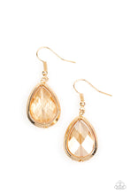 Load image into Gallery viewer, Drop Dead Duchess Gold Earrings