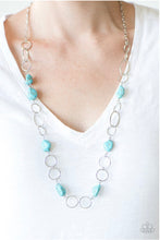 Load image into Gallery viewer, Canyon Trip Blue Necklace