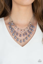 Load image into Gallery viewer, Melting Ice Caps Silver Necklace