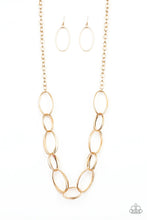 Load image into Gallery viewer, Ring Bling Gold Necklace
