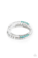 Load image into Gallery viewer, Infinitely Dreamy White Coil Bracelet