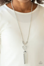 Load image into Gallery viewer, Confidently Celopatra Silver Necklace