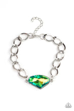 Load image into Gallery viewer, Galactic Grunge Green Bracelet
