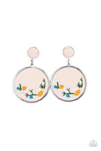 Load image into Gallery viewer, Embroidered Gardens Multi Earring