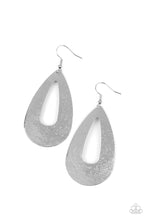 Load image into Gallery viewer, Hand It Oval Silver Earrings