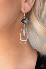Load image into Gallery viewer, Drop Dead Glamorous Silver Earrings
