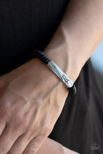 Load image into Gallery viewer, Full Faith Black Wood Bracelet