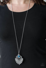 Load image into Gallery viewer, Inde-pendant Idol Blue Necklace