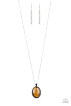 Load image into Gallery viewer, Peaceful Glow Brown Necklace