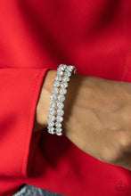 Load image into Gallery viewer, Megawatt Majesty White Coil Bracelet