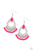 Load image into Gallery viewer, Colorful Colada Pink Earrings