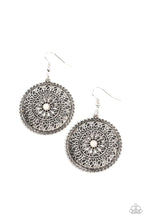 Load image into Gallery viewer, Spellbinding Botanicals White Earrings