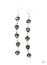 Load image into Gallery viewer, Trickle Down Twinkle Silver Earrings