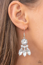 Load image into Gallery viewer, To Have and to Sparkle White Earrings