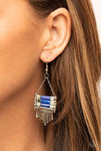 Load image into Gallery viewer, Riverbed Bounty Blue Earrings
