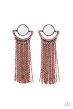 Load image into Gallery viewer, Opal Oracle Copper Earrings