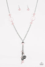 Load image into Gallery viewer, Heart Stopping Harmony Pink Necklace