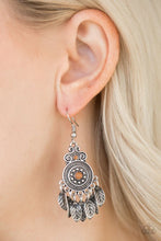 Load image into Gallery viewer, Lower East Wildside Brown Earrings