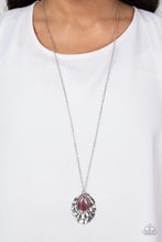 Load image into Gallery viewer, Titanic Trinket Purple Necklace