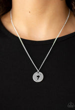 Load image into Gallery viewer, Palm Tree Paradise Silver Necklace