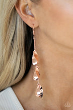Load image into Gallery viewer, Arrival Chime Copper Earrings